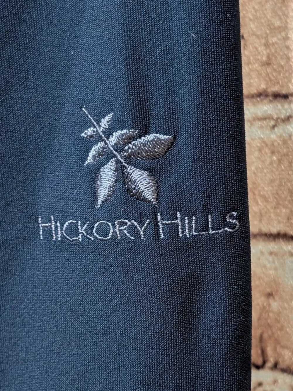 Nike Golf Blue Long Sleeve Athletic Pullover Hickory Hills Golf  Size Large